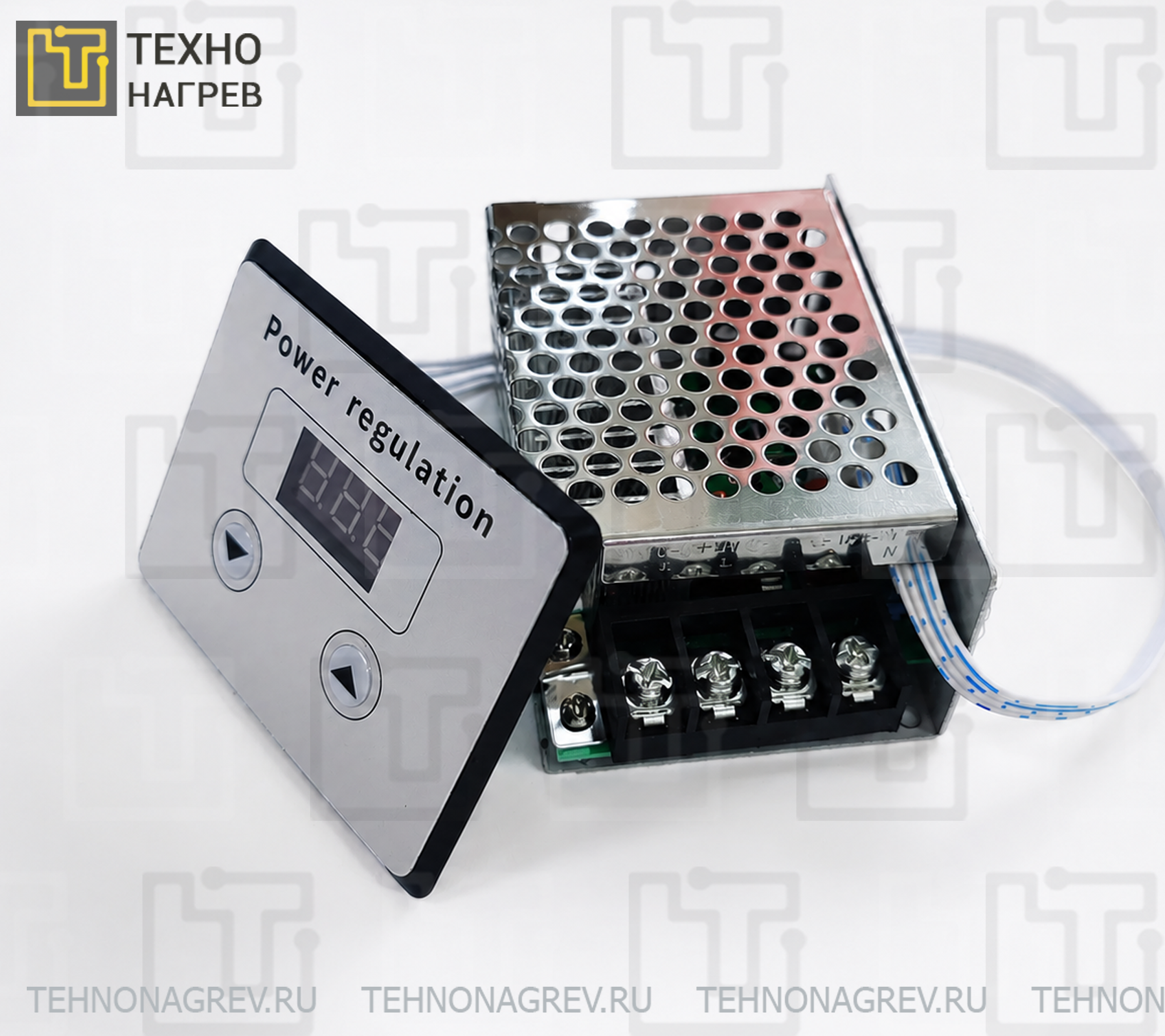 Тиристорный регулятор мощности SCR-4 4000 Вт 220 В для электронагревателей фото - 2 | Технонагрев